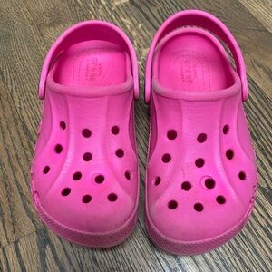 CROCS Kids Bright Pink Sandals
